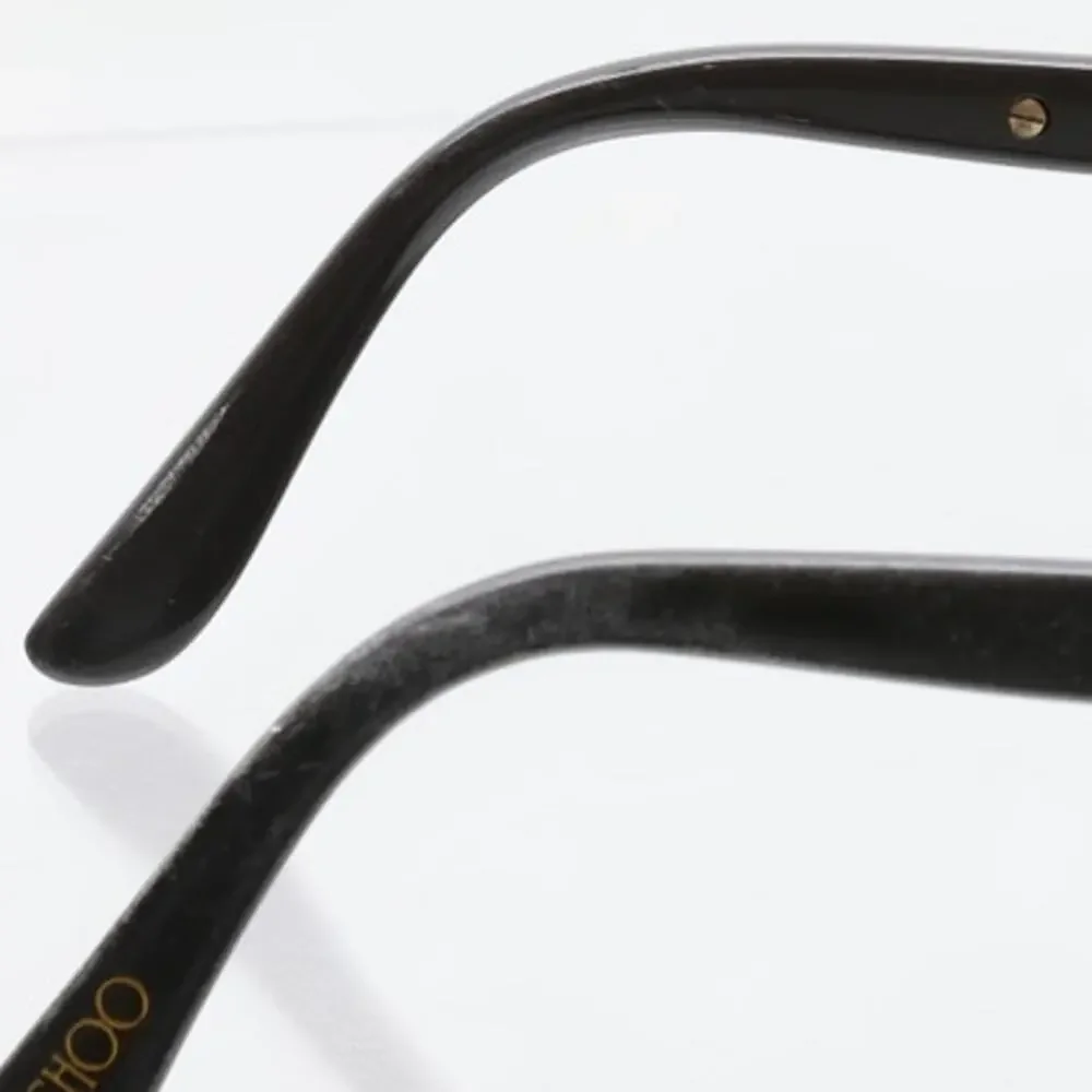 Jimmy Choo JC106 Brown/Silver Eyeglass FRAMES ONLY - FAIR CONDITION